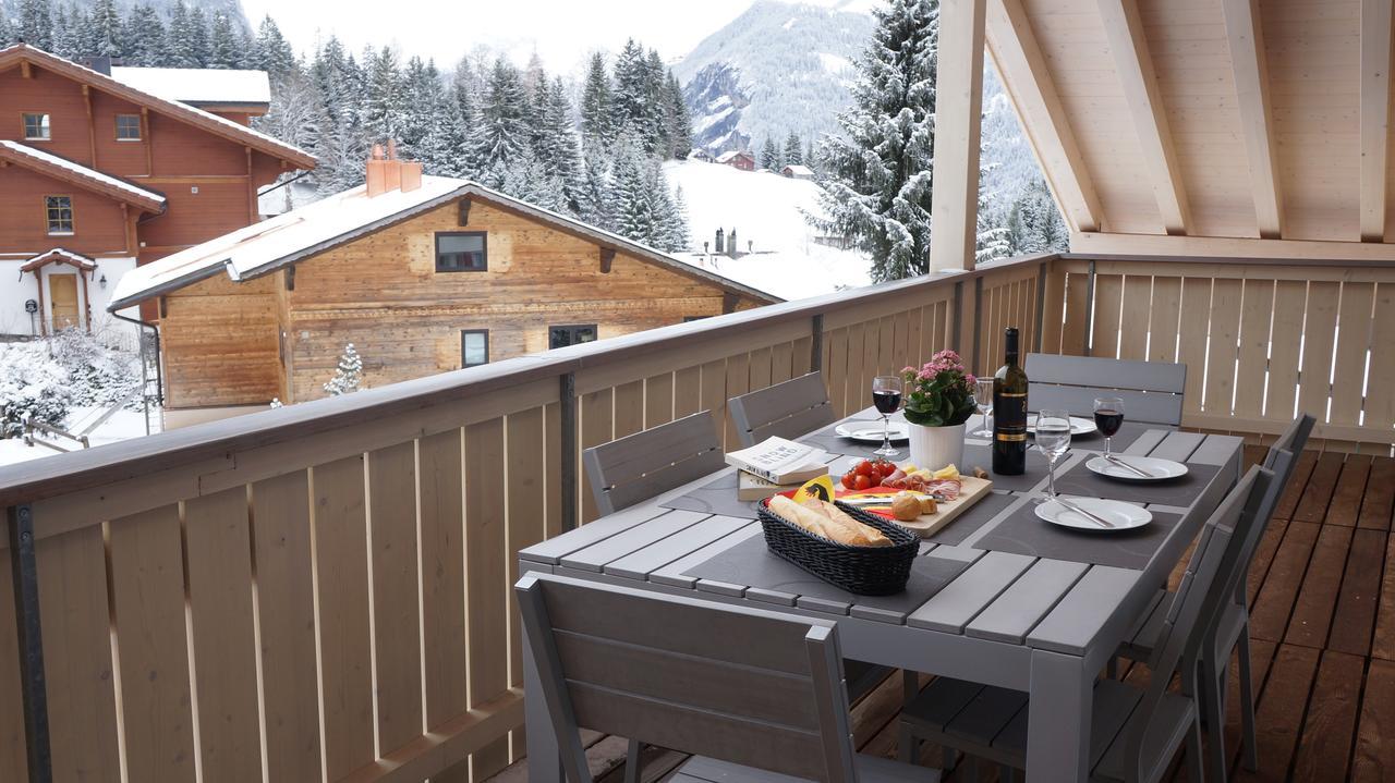 Chalet Brunner Penthouse Wengen Bagian luar foto